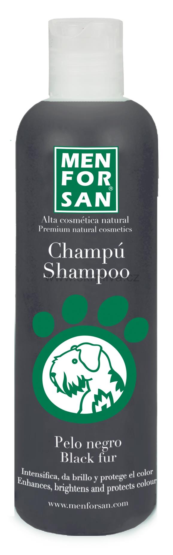 MENFORSAN Šampon pro psy zvýrazňující černou barvu 300ml