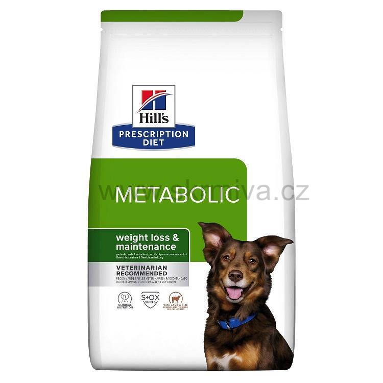 Hill's Canine Dry Adult Metabolic Lamb&rice 12kg