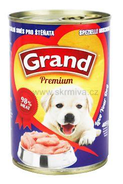 GRAND konz. štěně speciální mas.směs 405g