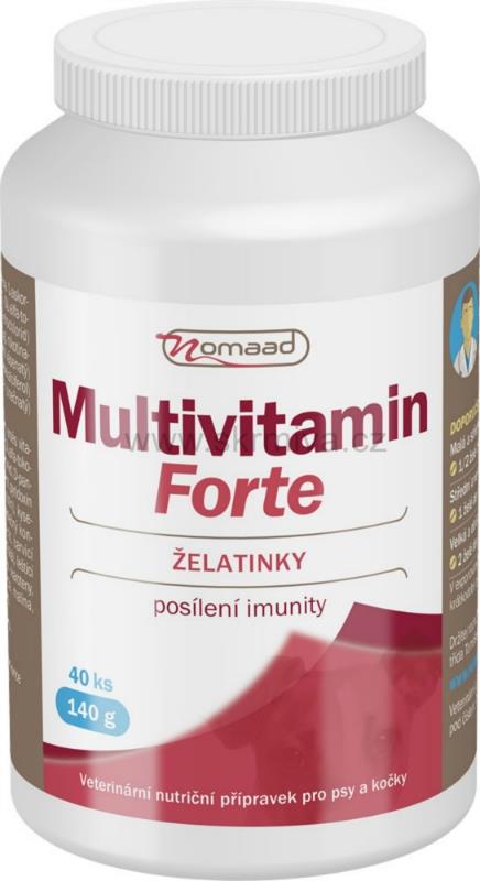 Nomaad Multivitamin Forte 40ks želé