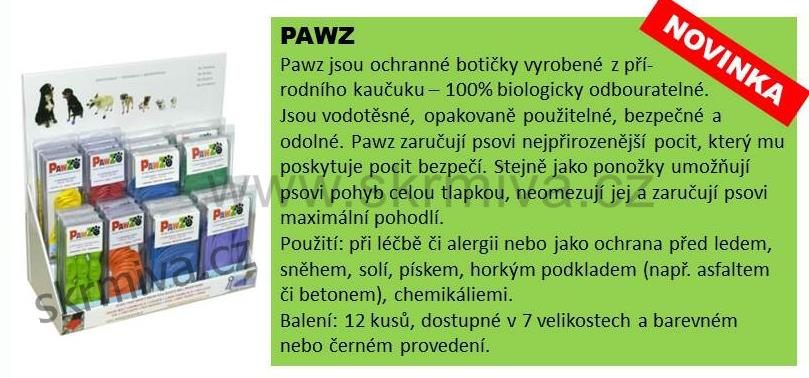 PAWZ - ochranné návleky/botičky 12ks vel.XL - zelené