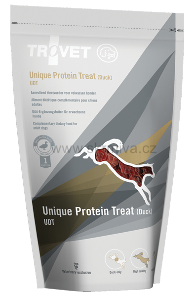 TROVET Unique Protein Treat (kachna) | UDT 125g