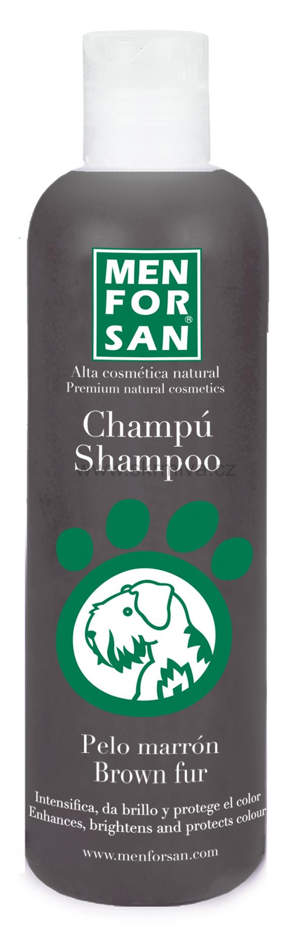 MENFORSAN Šampon pro psy zvýrazňující hnědou barvu 300ml