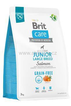 Brit Care Dog Grain-free Junior Large Breed 3kg salmon